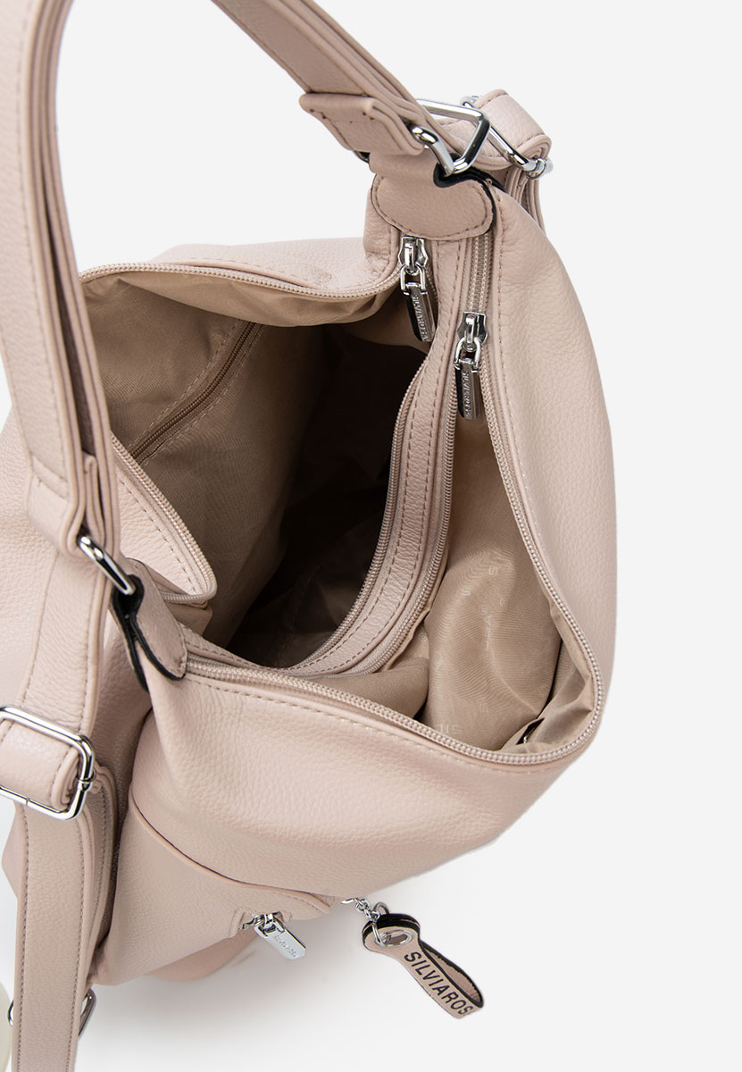 Szare torebka do ręki Silvia Rosa 6072