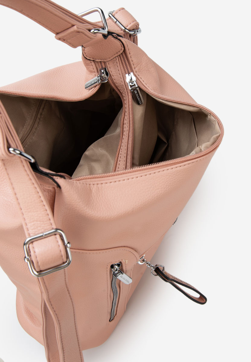 Różowe torebka do ręki Silvia Rosa 6072