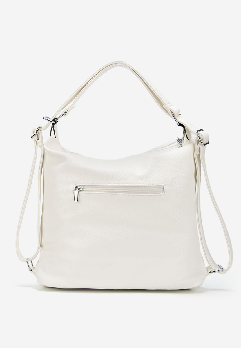 Białe torebka do ręki Silvia Rosa 6072