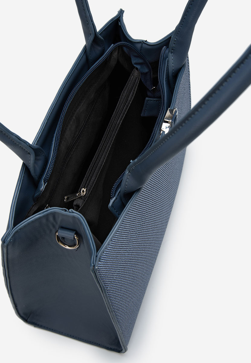 Granatowe torebka do biura Jaylena