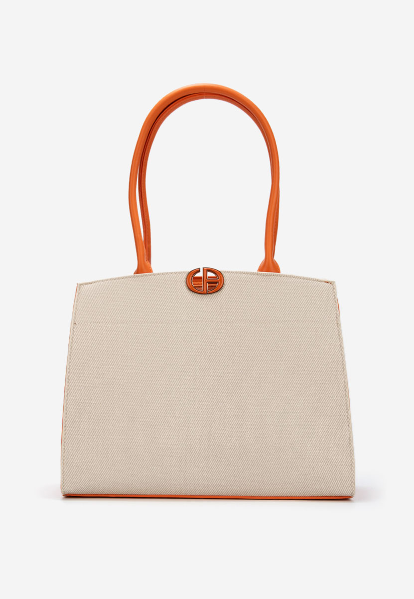 Pomarańczowe torebka do biura Jaylena