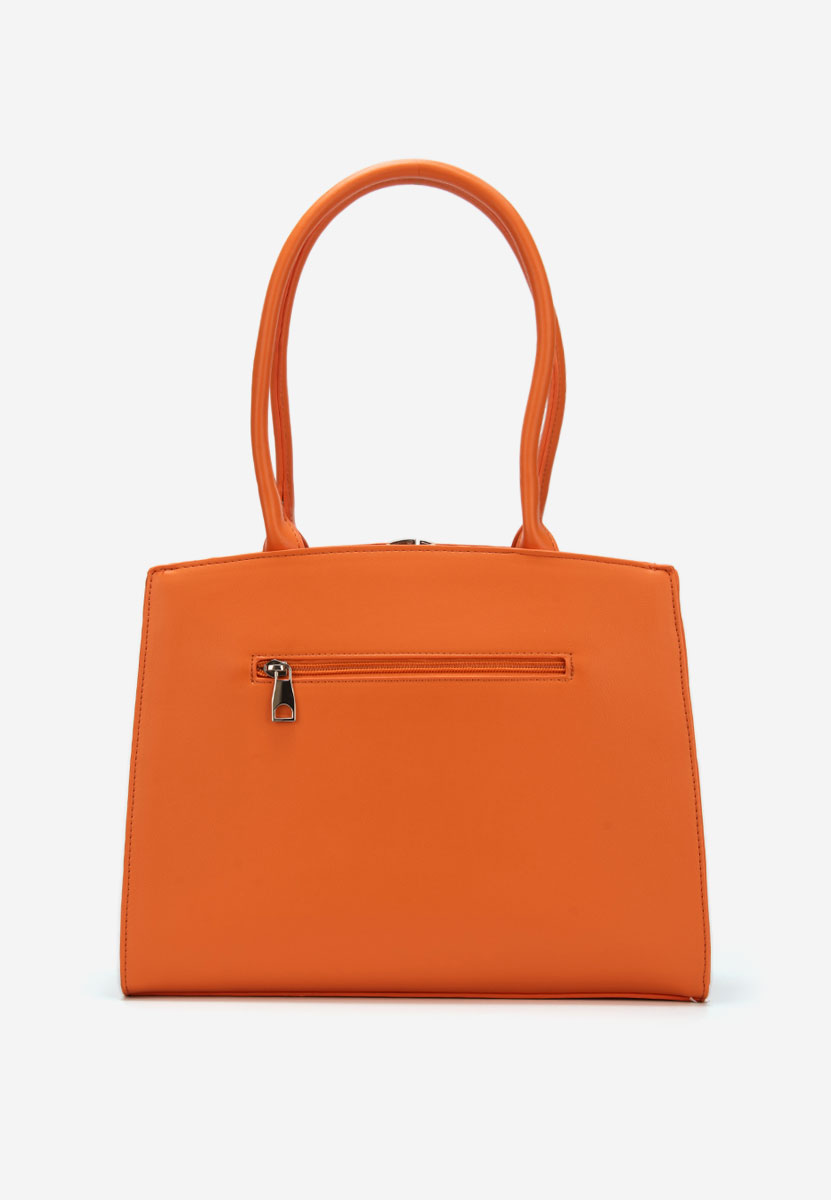 Pomarańczowe torebka do biura Jaylena