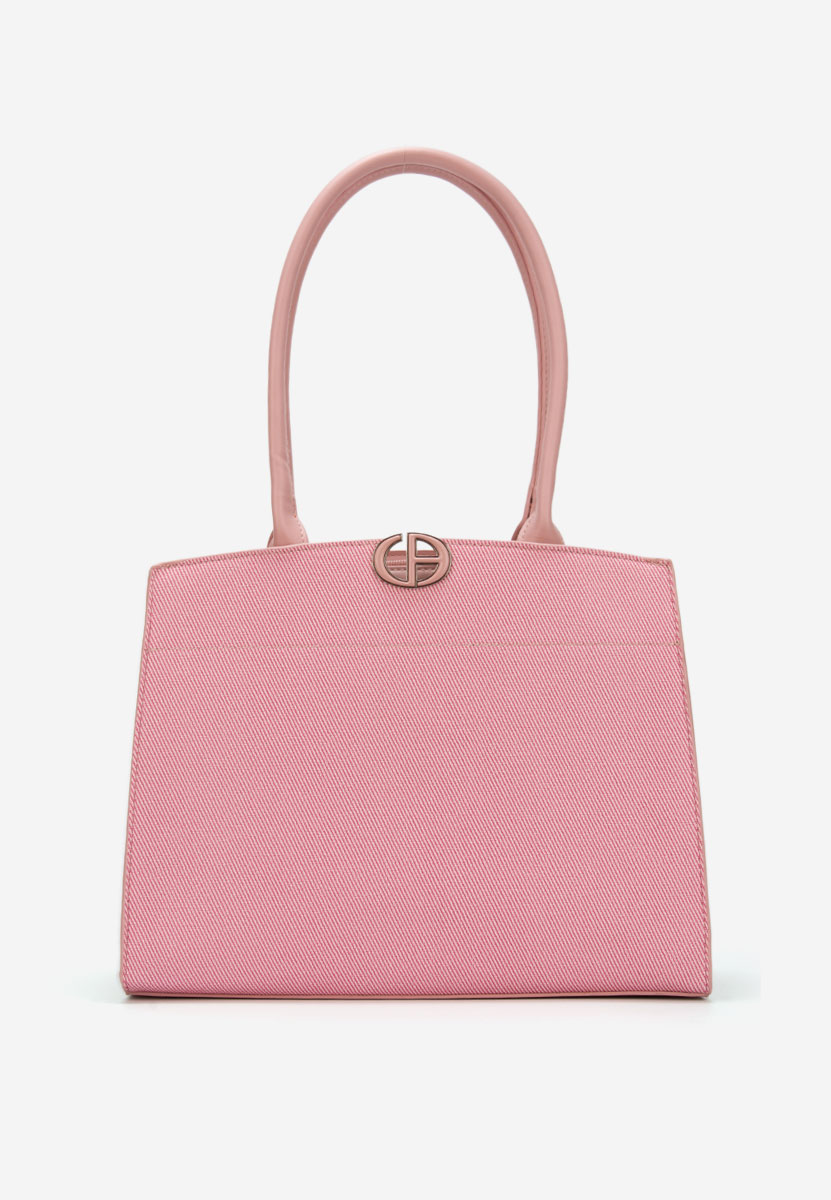 Różowe torebka do biura Jaylena