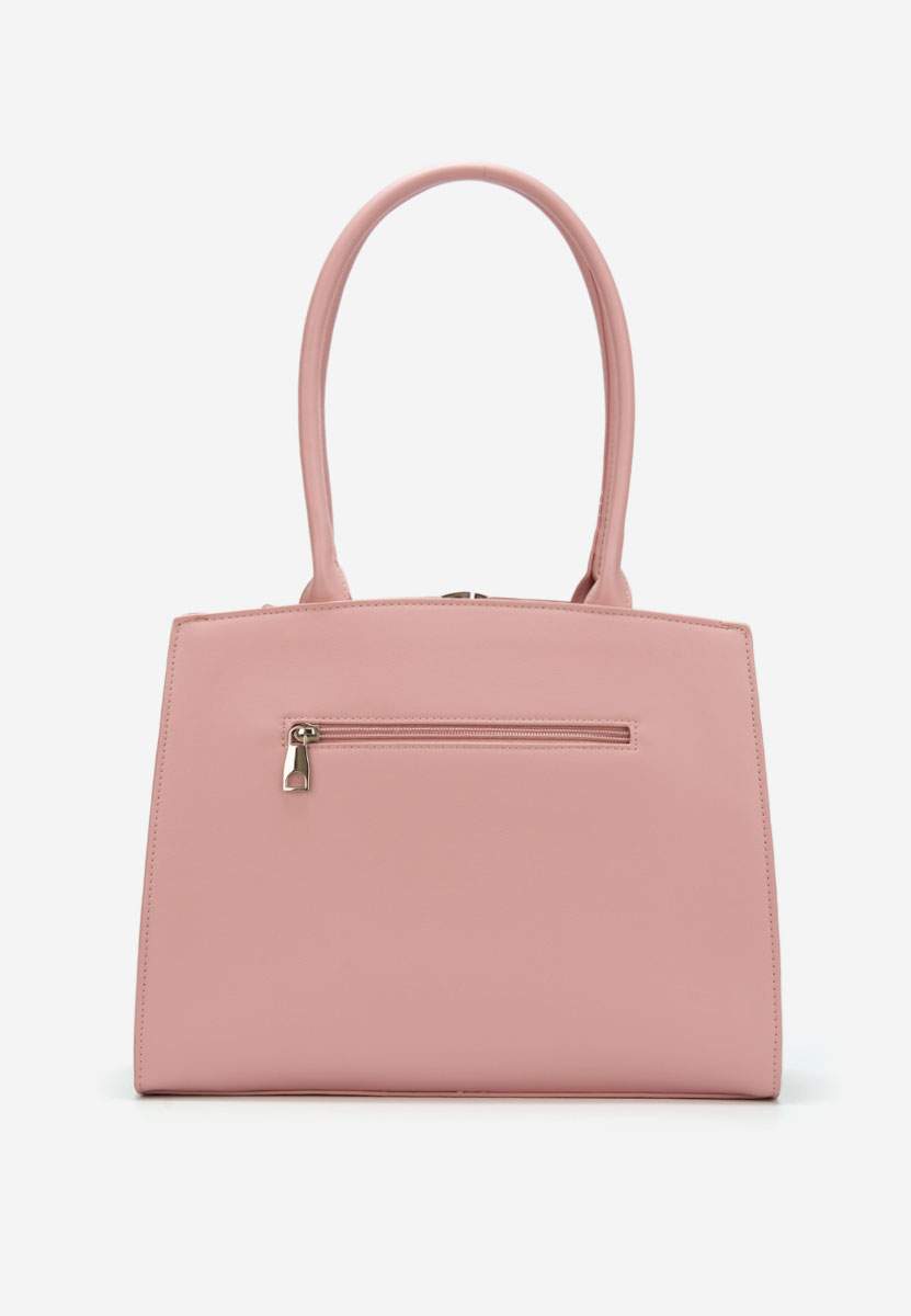 Różowe torebka do biura Jaylena