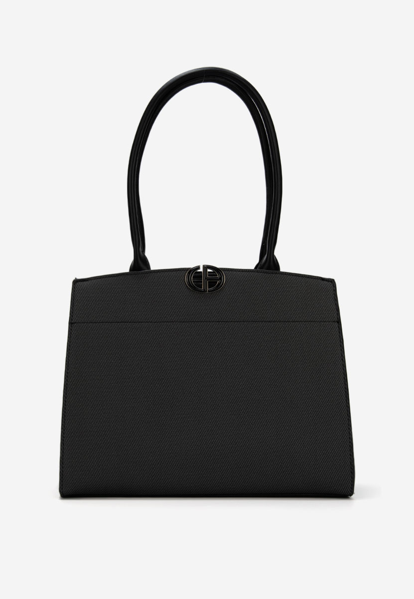 Czarna torebka do biura Jaylena