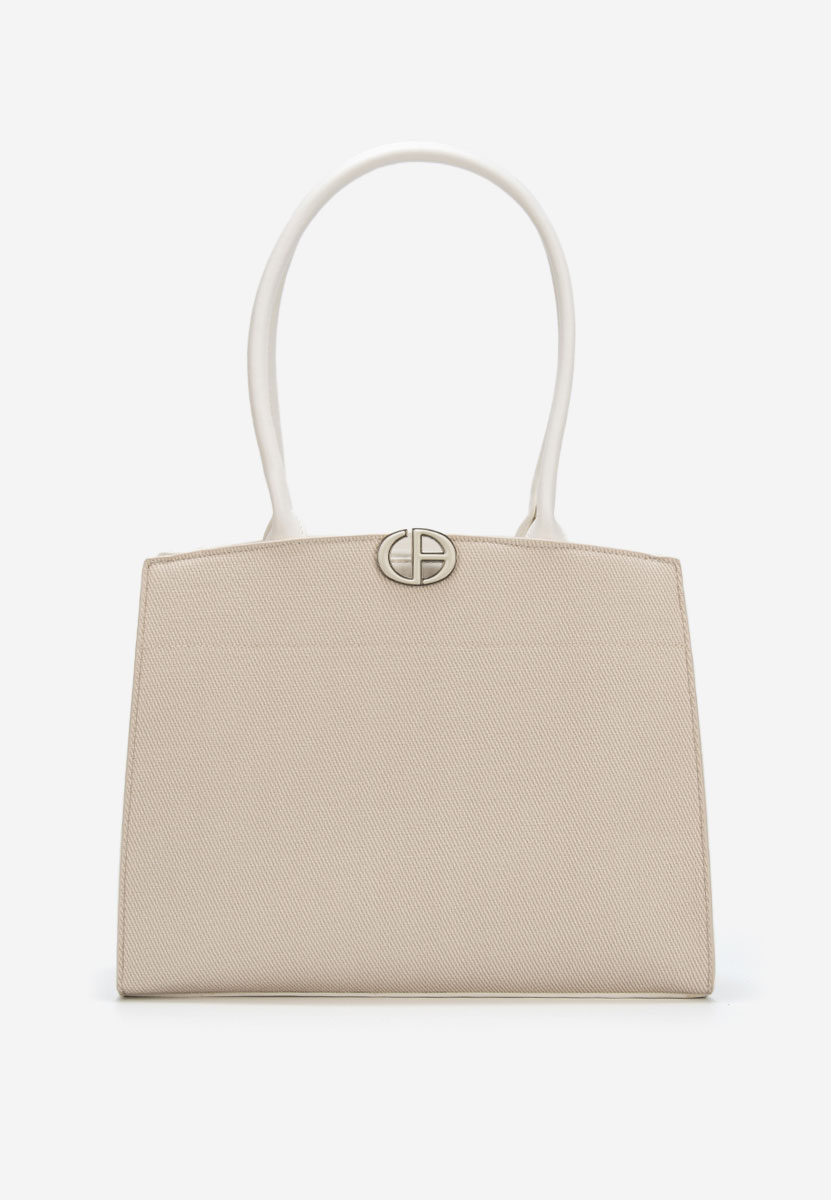 Białe torebka do biura Jaylena