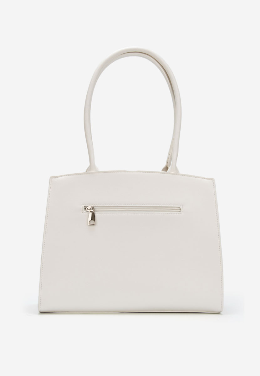Białe torebka do biura Jaylena