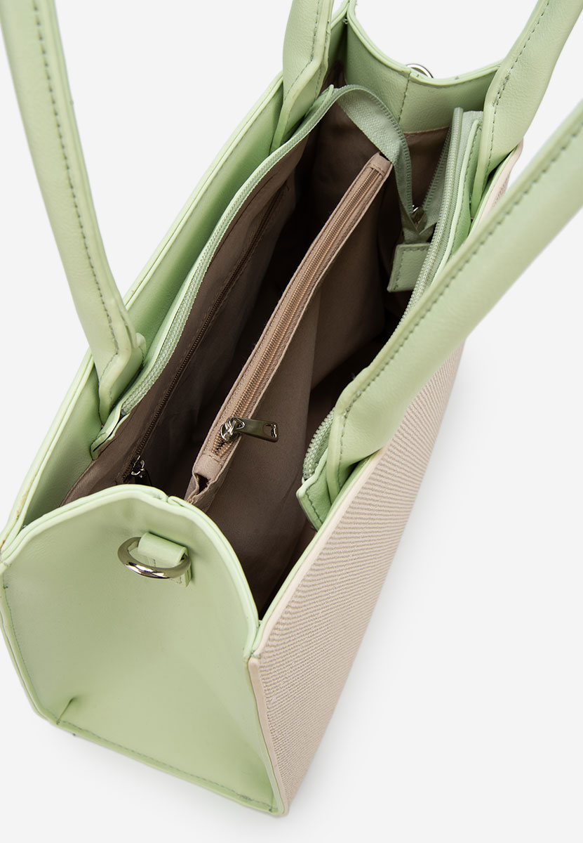 Zielone torebka do biura Jaylena