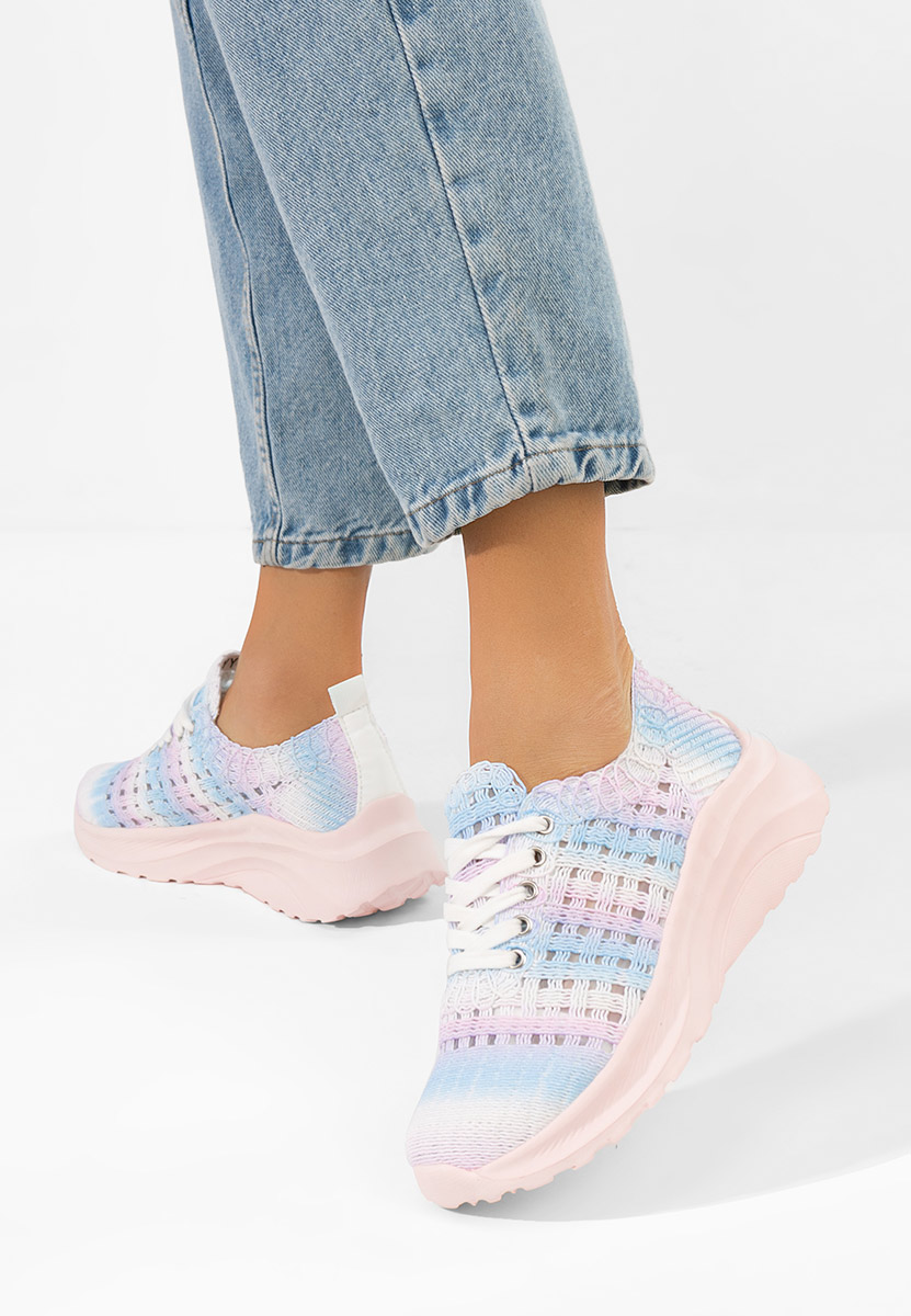Wielokolorowy sneakersy damskie Valeia