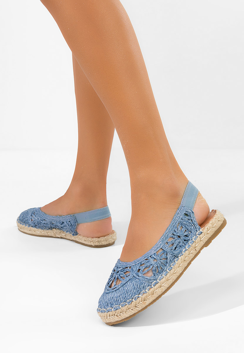 Niebieskie espadryle damskie Mistala