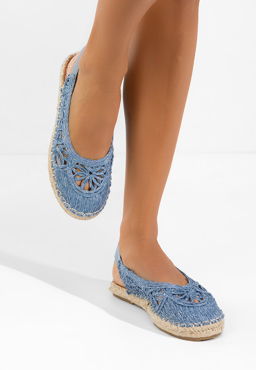Niebieskie espadryle damskie Mistala