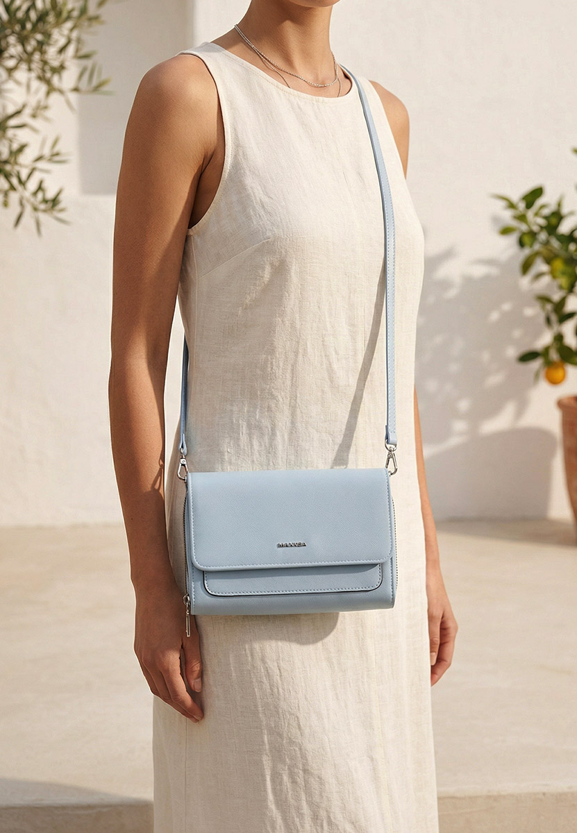 Niebieskie kopertówka Silvia Rosa 3028