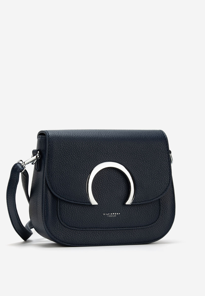 Granatowe torebka na ramię Silvia Rosa 25J511