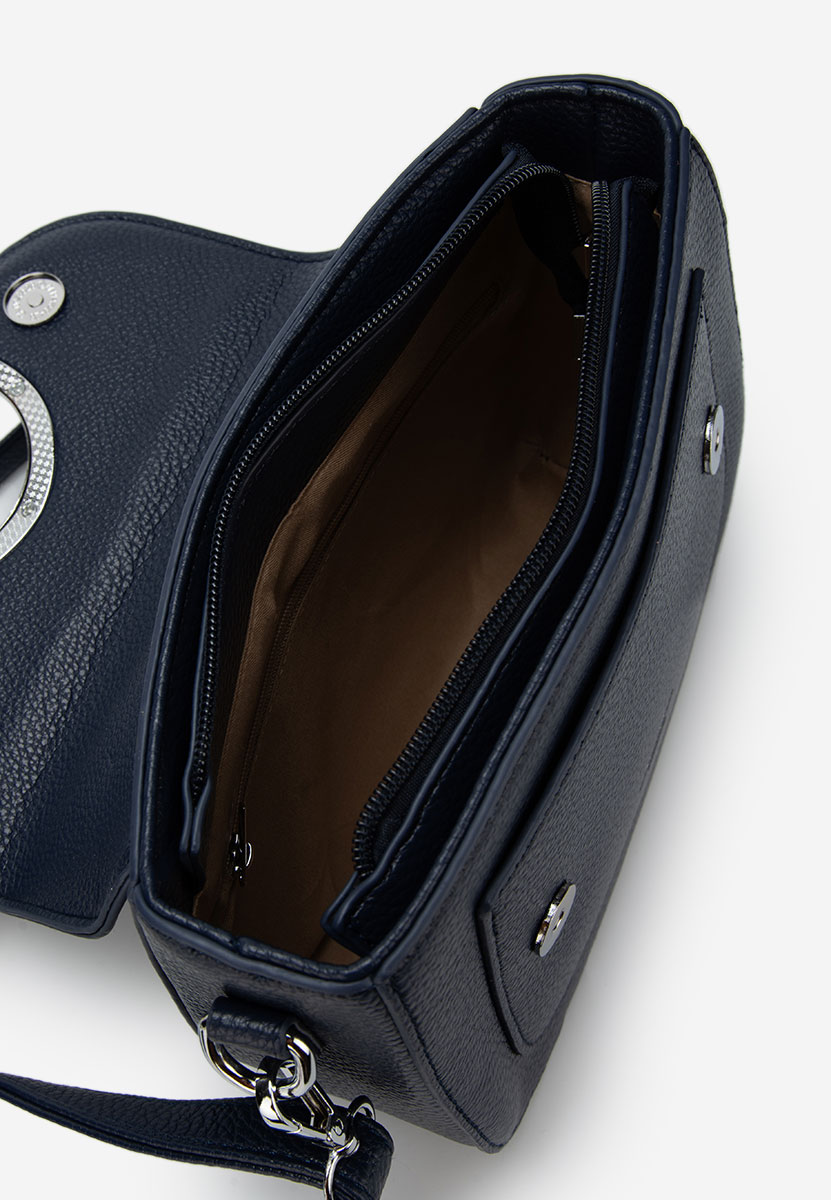 Granatowe torebka na ramię Silvia Rosa 25J511