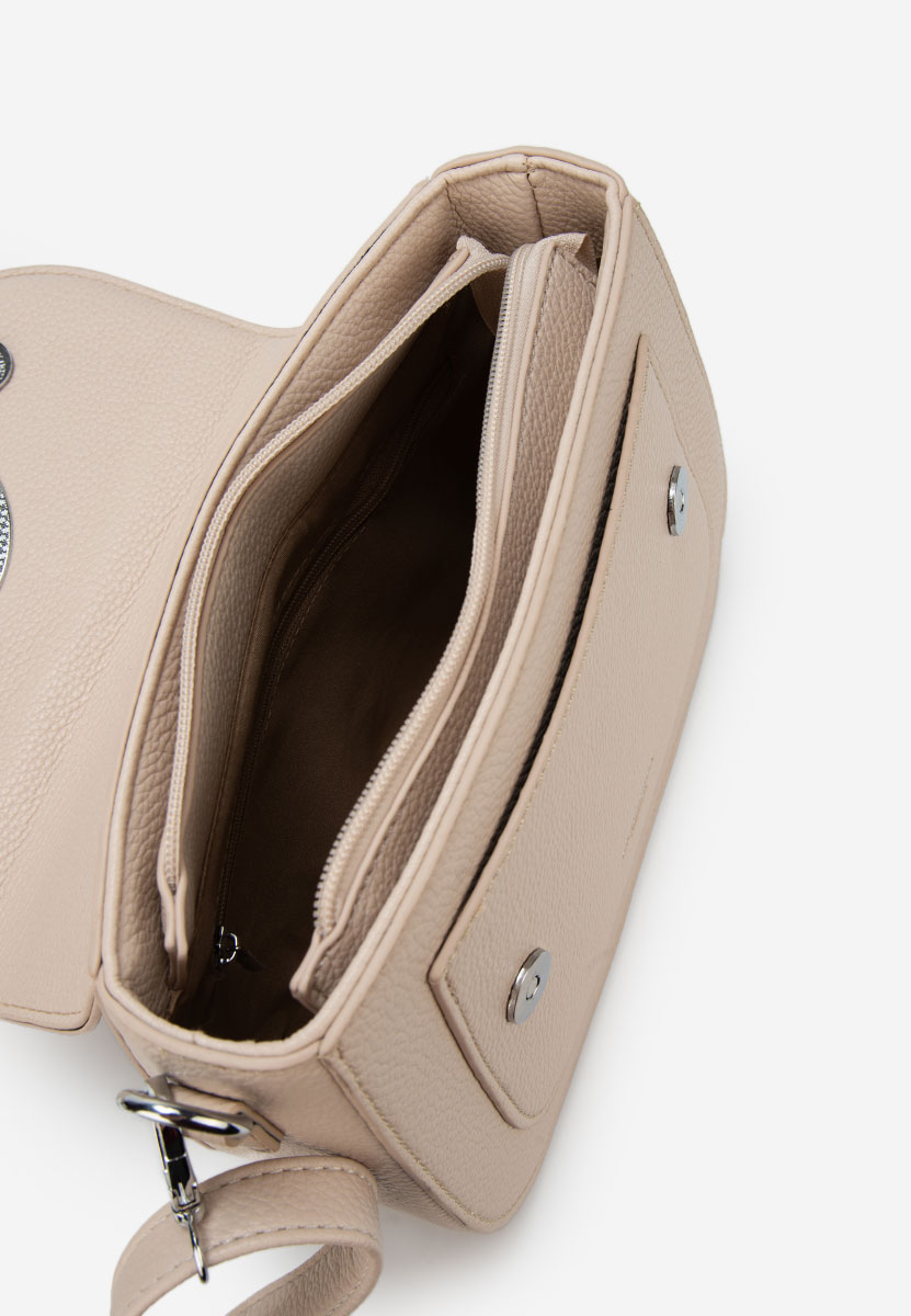 Khaki torebka na ramię Silvia Rosa 25J511