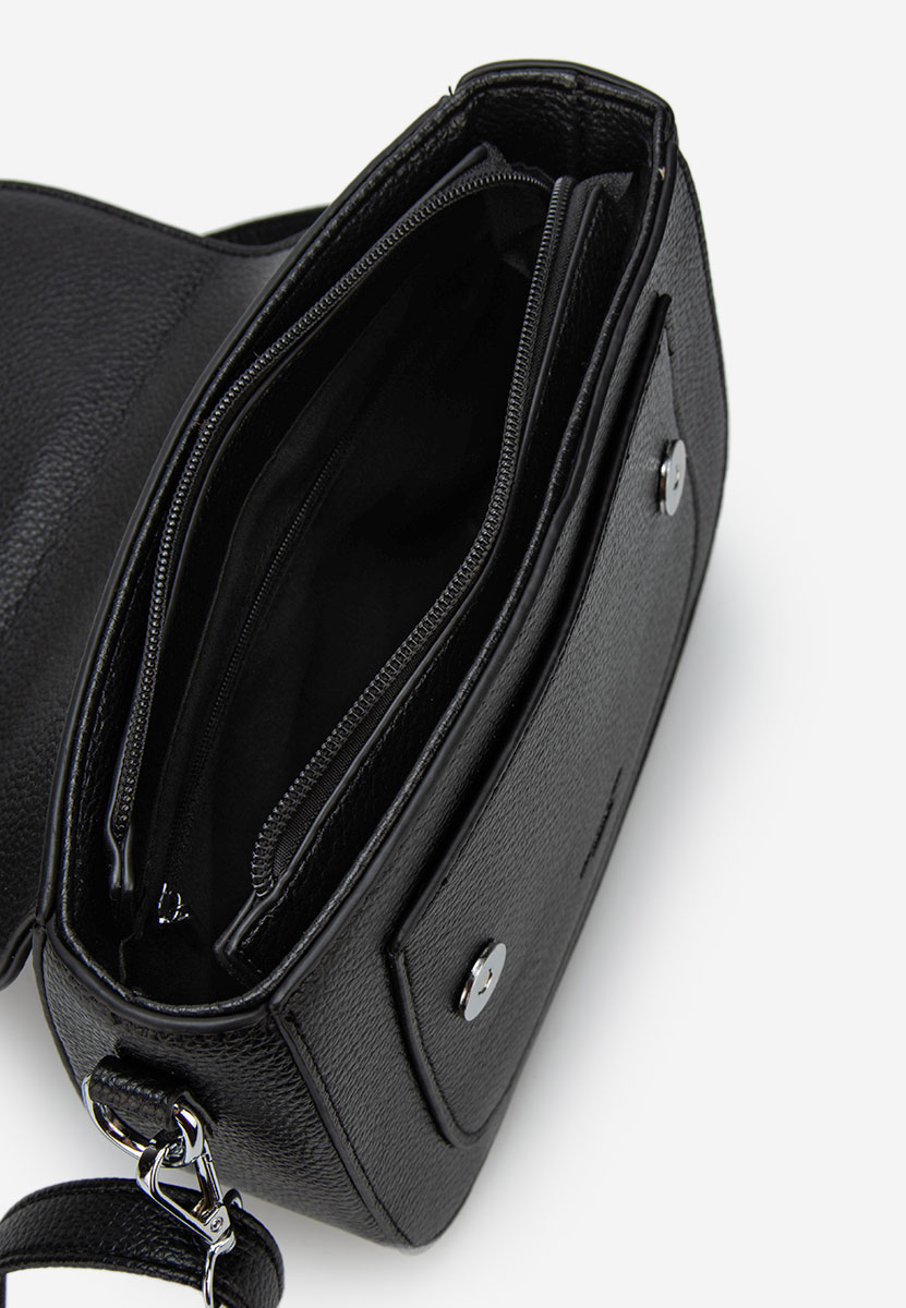 Czarna torebka na ramię Silvia Rosa 25J511