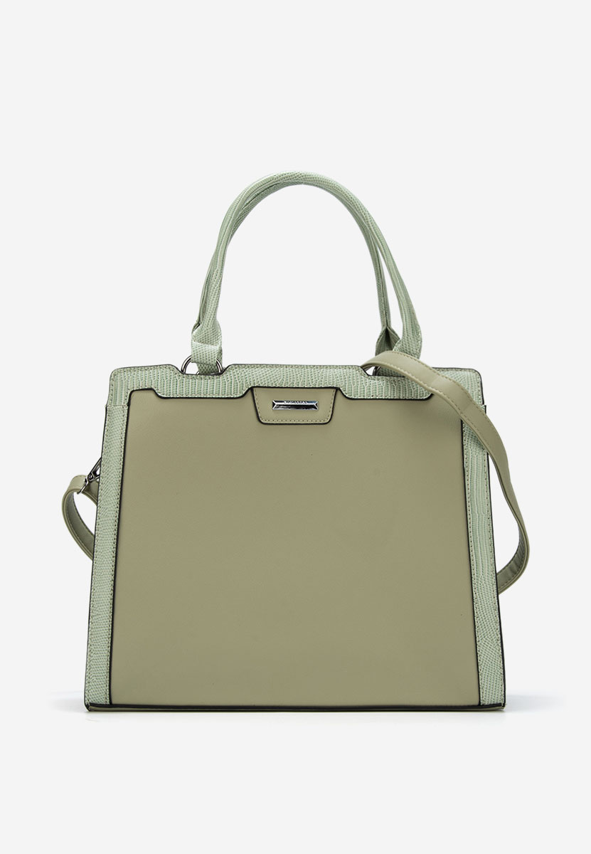Zielone torebka do ręki Silvia Rosa 8174