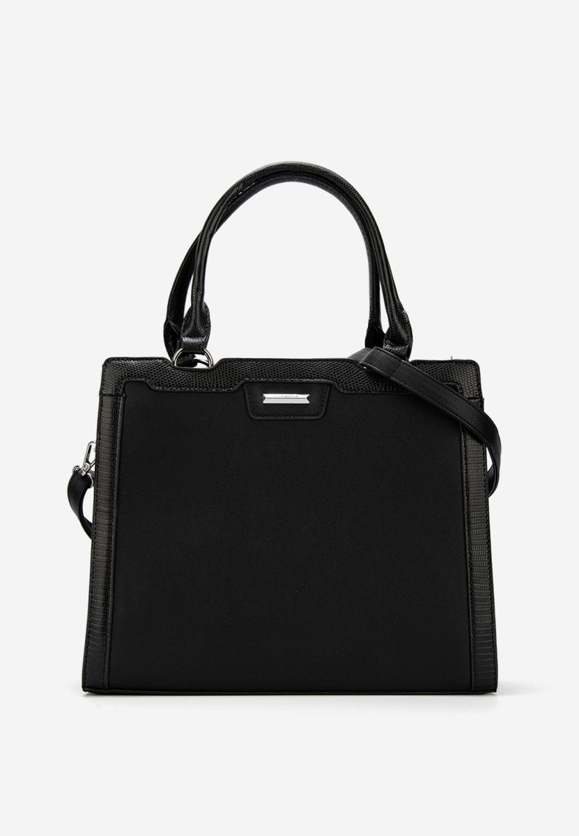 Czarna torebka do ręki Silvia Rosa 8174