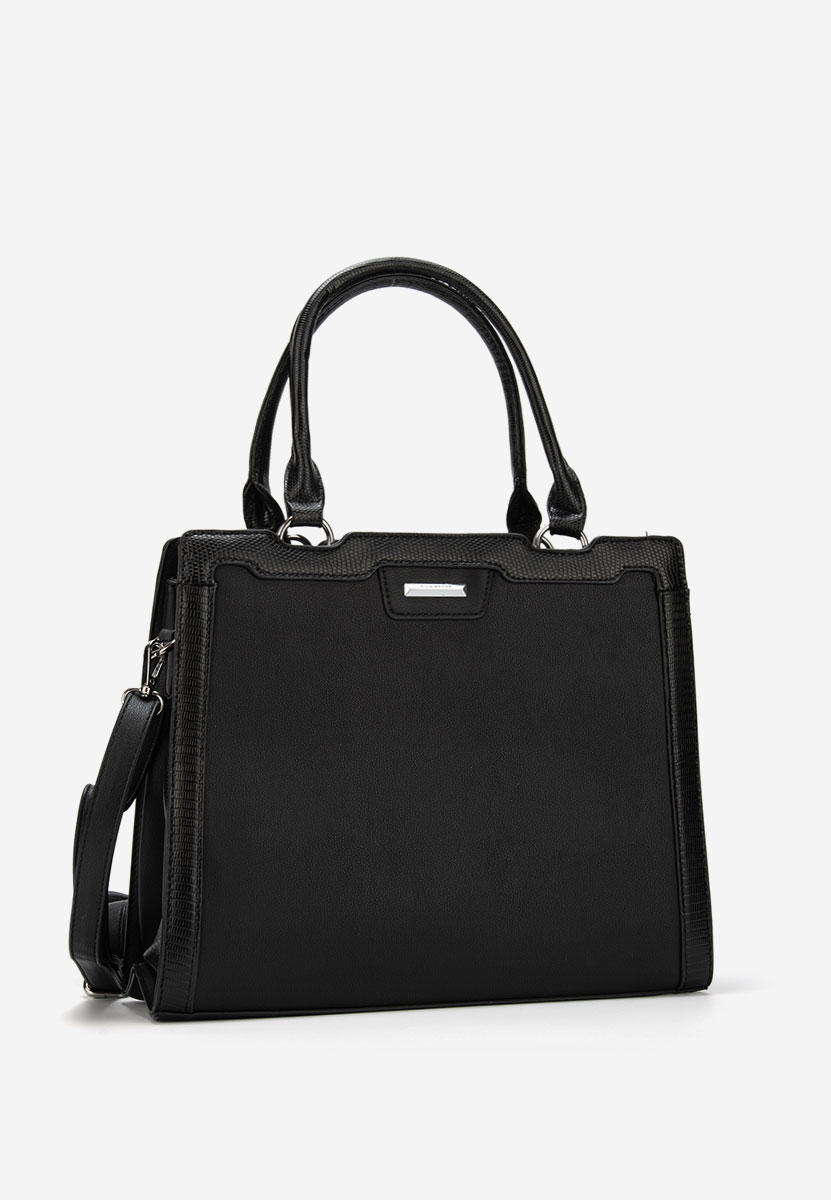 Czarna torebka do ręki Silvia Rosa 8174