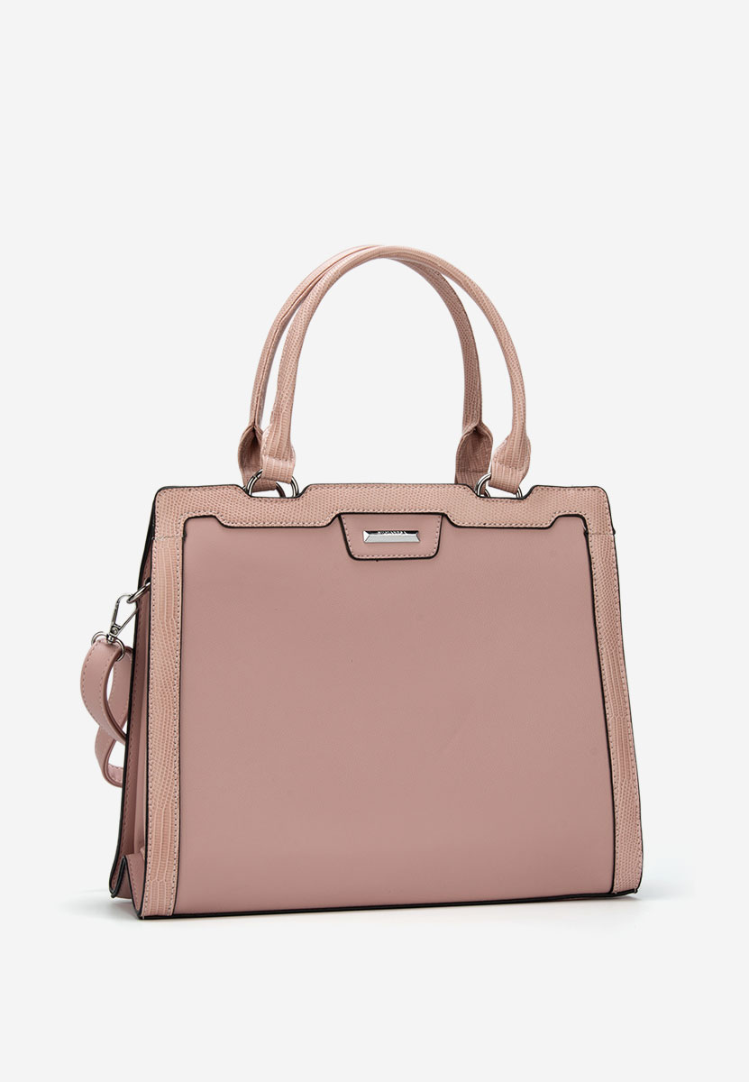 Różowe torebka do ręki Silvia Rosa 8174