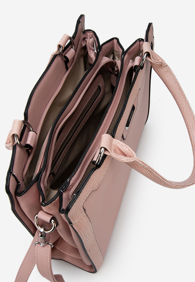 Różowe torebka do ręki Silvia Rosa 8174