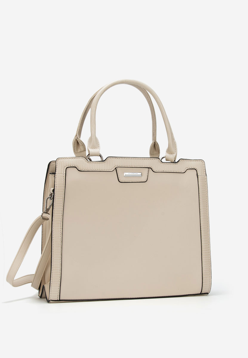 Białe torebka do ręki Silvia Rosa 8174