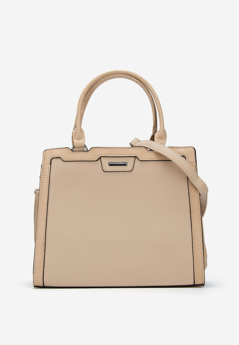 Beżowe torebka do ręki Silvia Rosa 8174