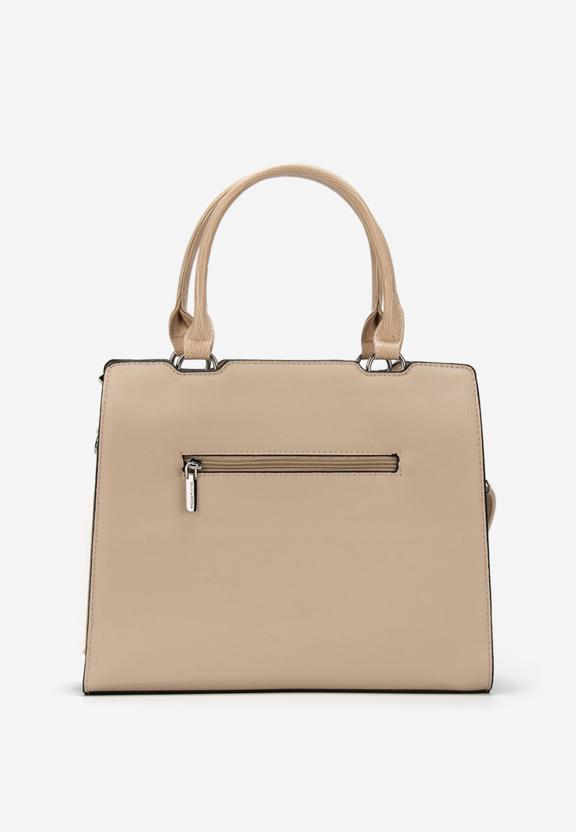 Beżowe torebka do ręki Silvia Rosa 8174