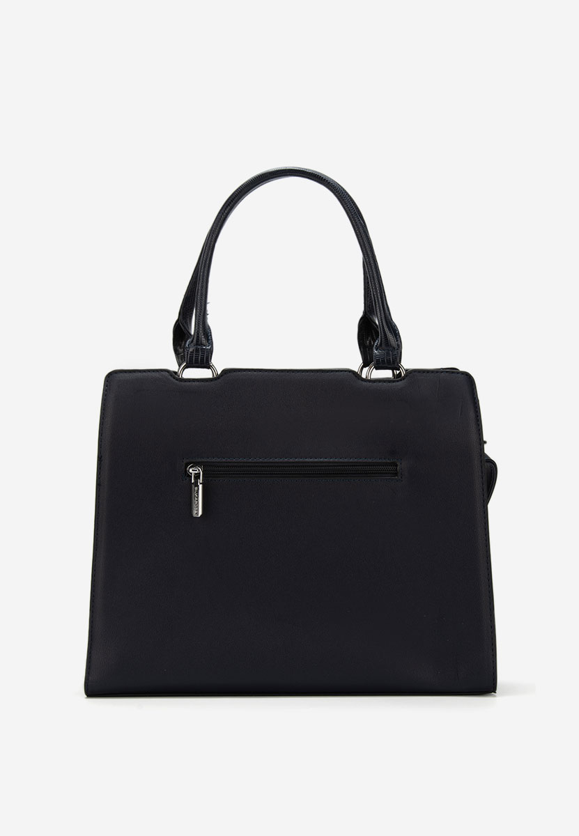 Granatowe torebka do ręki Silvia Rosa 8174