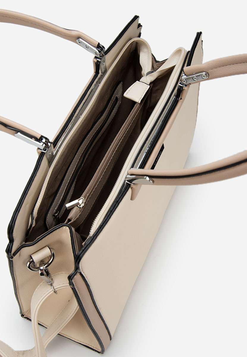 Białe torebka do ręki Silvia Rosa 8166