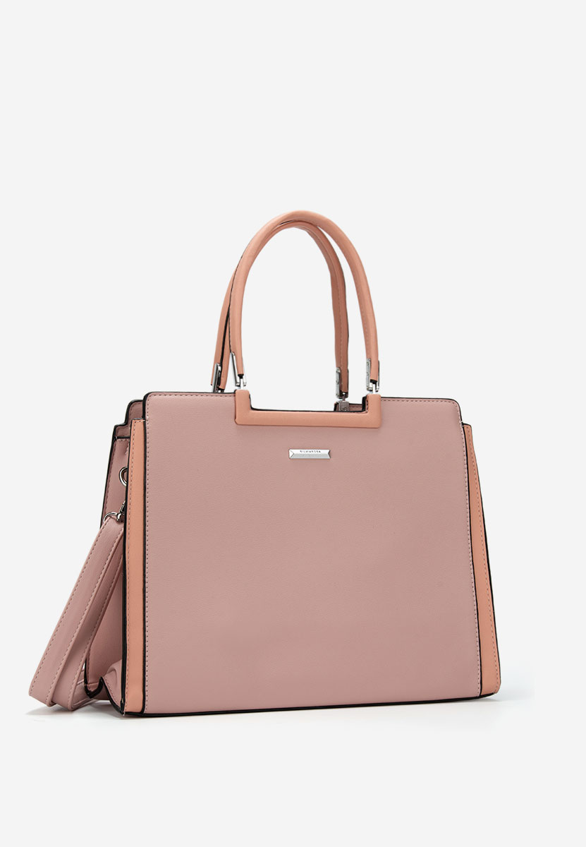 Różowe torebka do ręki Silvia Rosa 8166