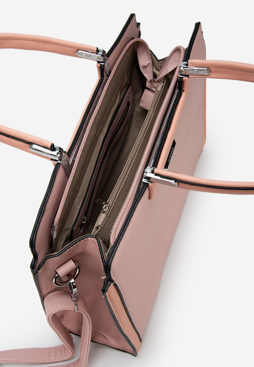 Różowe torebka do ręki Silvia Rosa 8166