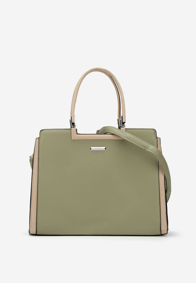 Zielone torebka do ręki Silvia Rosa 8166