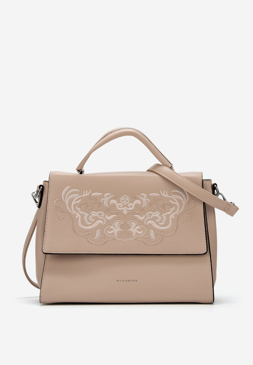 Khaki torebka do ręki Silvia Rosa 5956