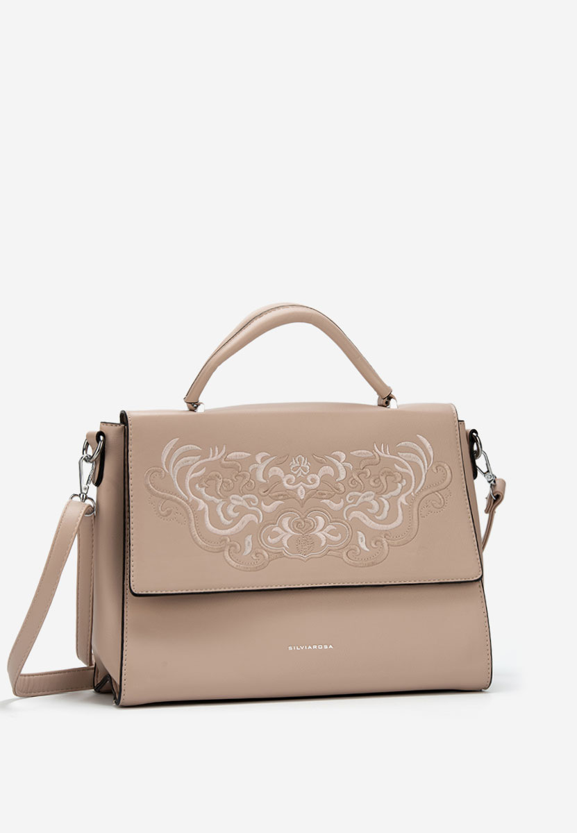 Khaki torebka do ręki Silvia Rosa 5956