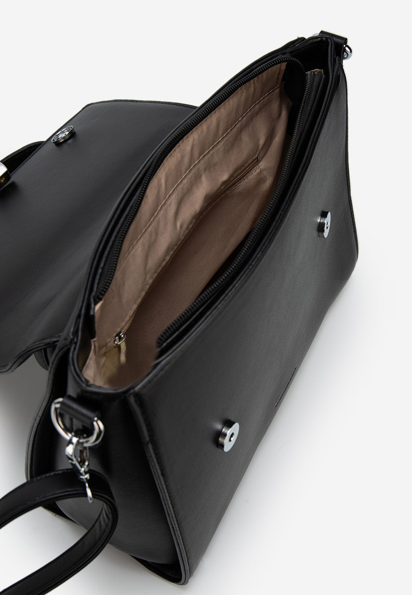 Czarna torebka do ręki Silvia Rosa 5956