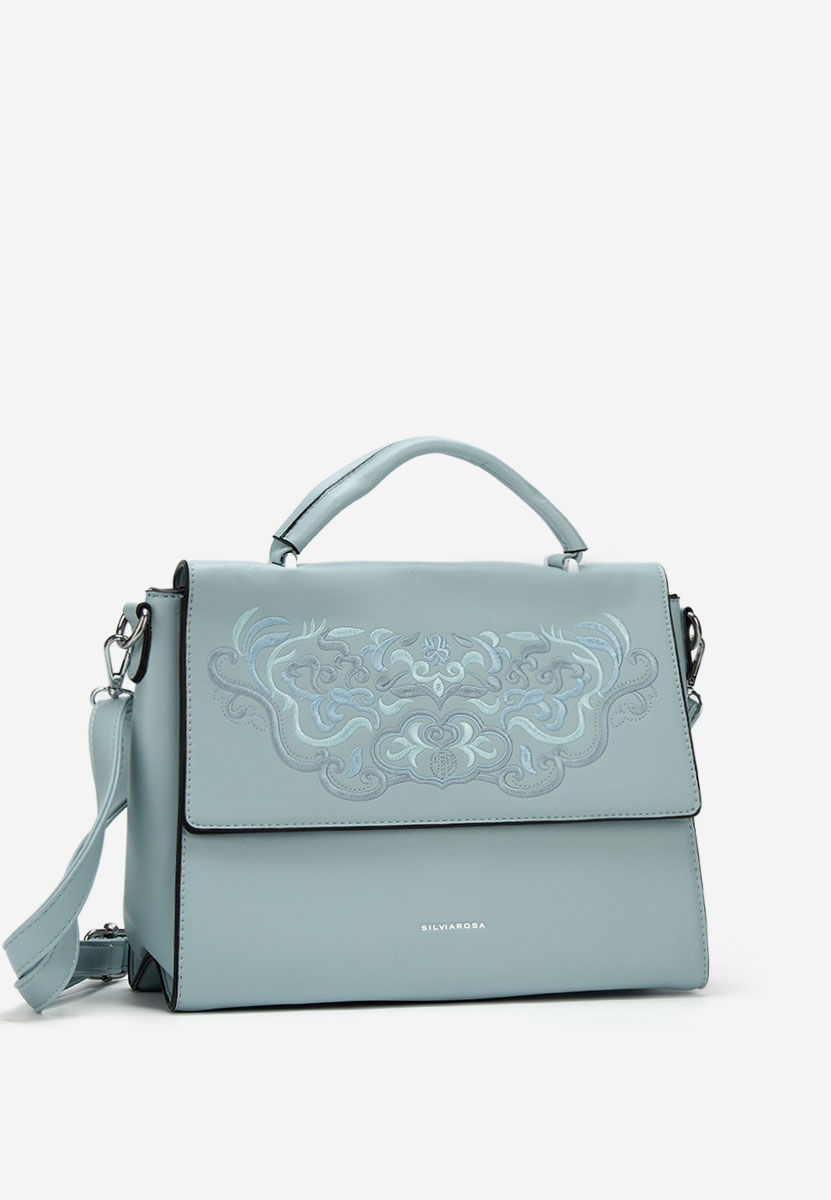 Niebieskie torebka do ręki Silvia Rosa 5956