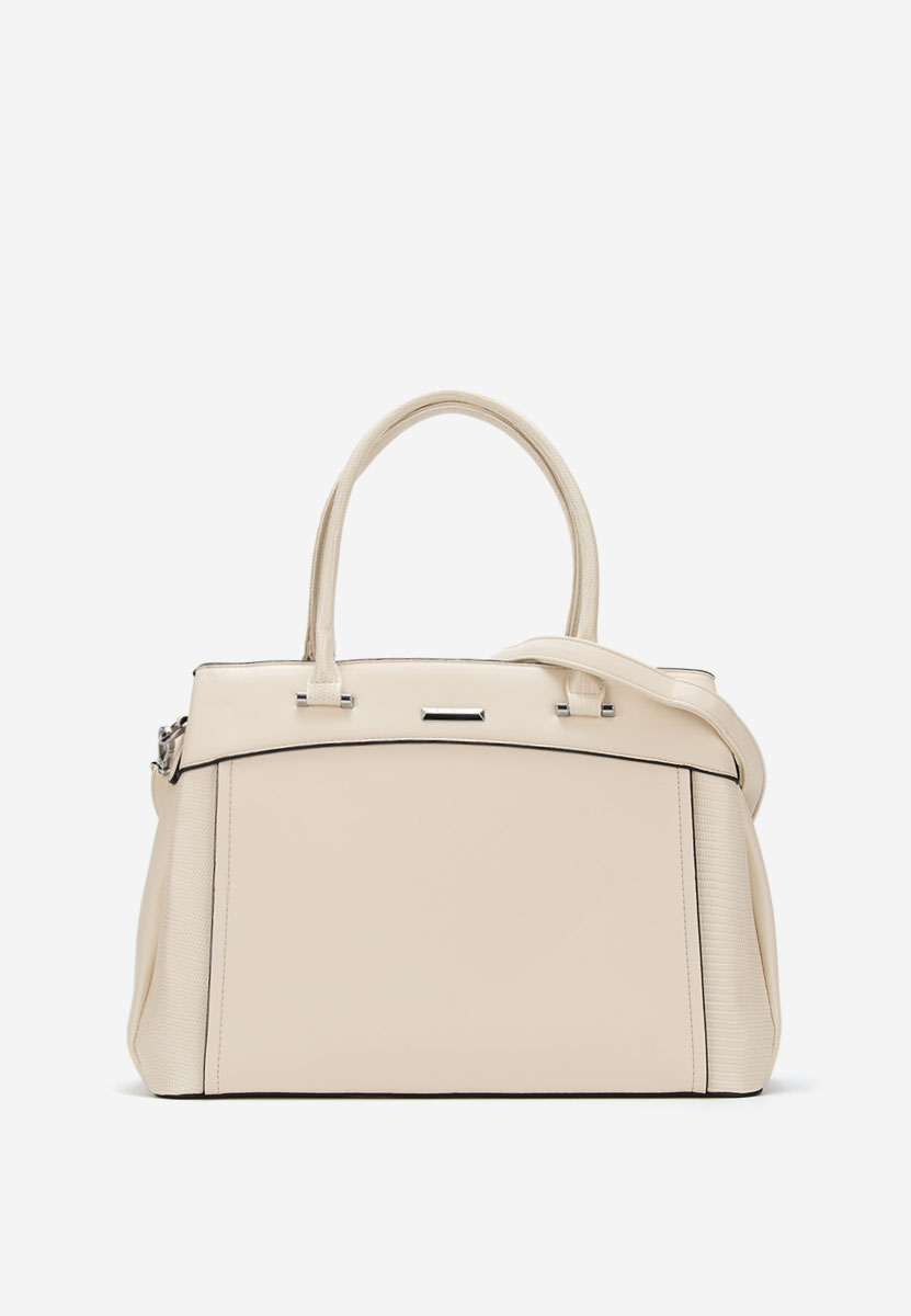 Białe torebka do ręki Silvia Rosa 6937