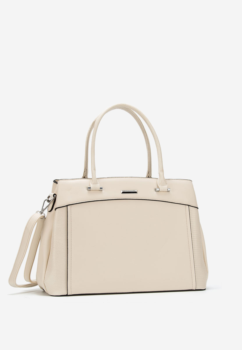 Białe torebka do ręki Silvia Rosa 6937