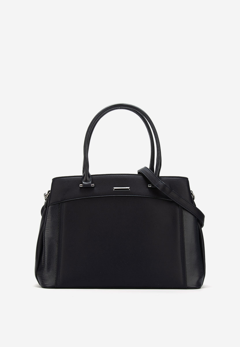 Granatowe torebka do ręki Silvia Rosa 6937