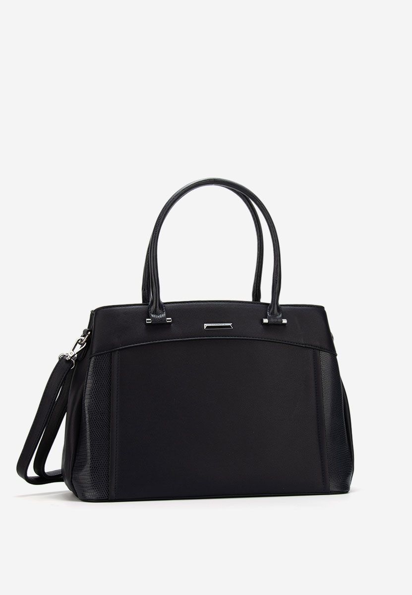 Granatowe torebka do ręki Silvia Rosa 6937