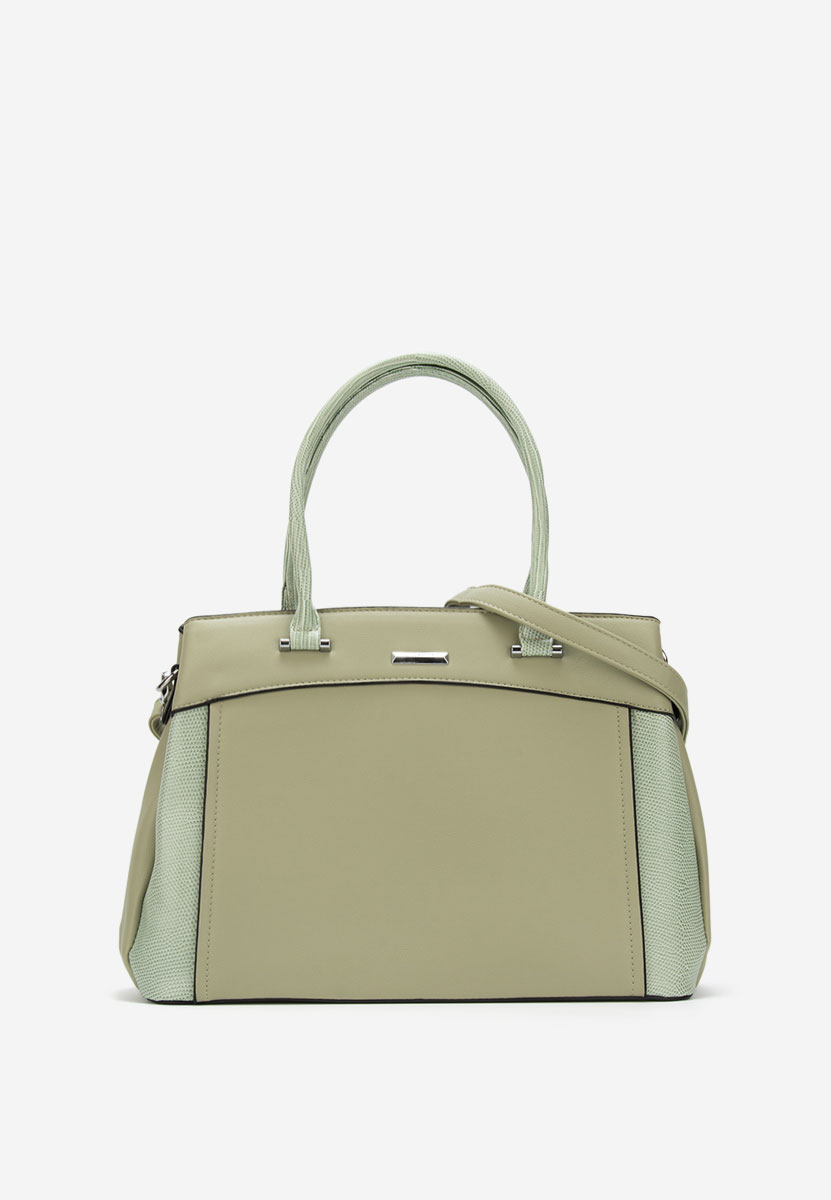 Zielone torebka do ręki Silvia Rosa 6937