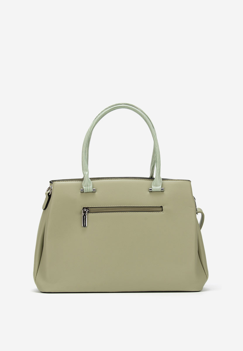 Zielone torebka do ręki Silvia Rosa 6937