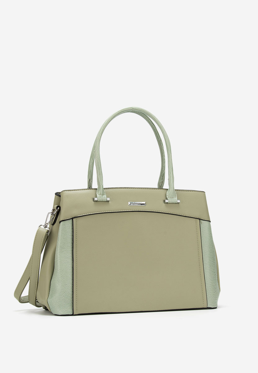 Zielone torebka do ręki Silvia Rosa 6937