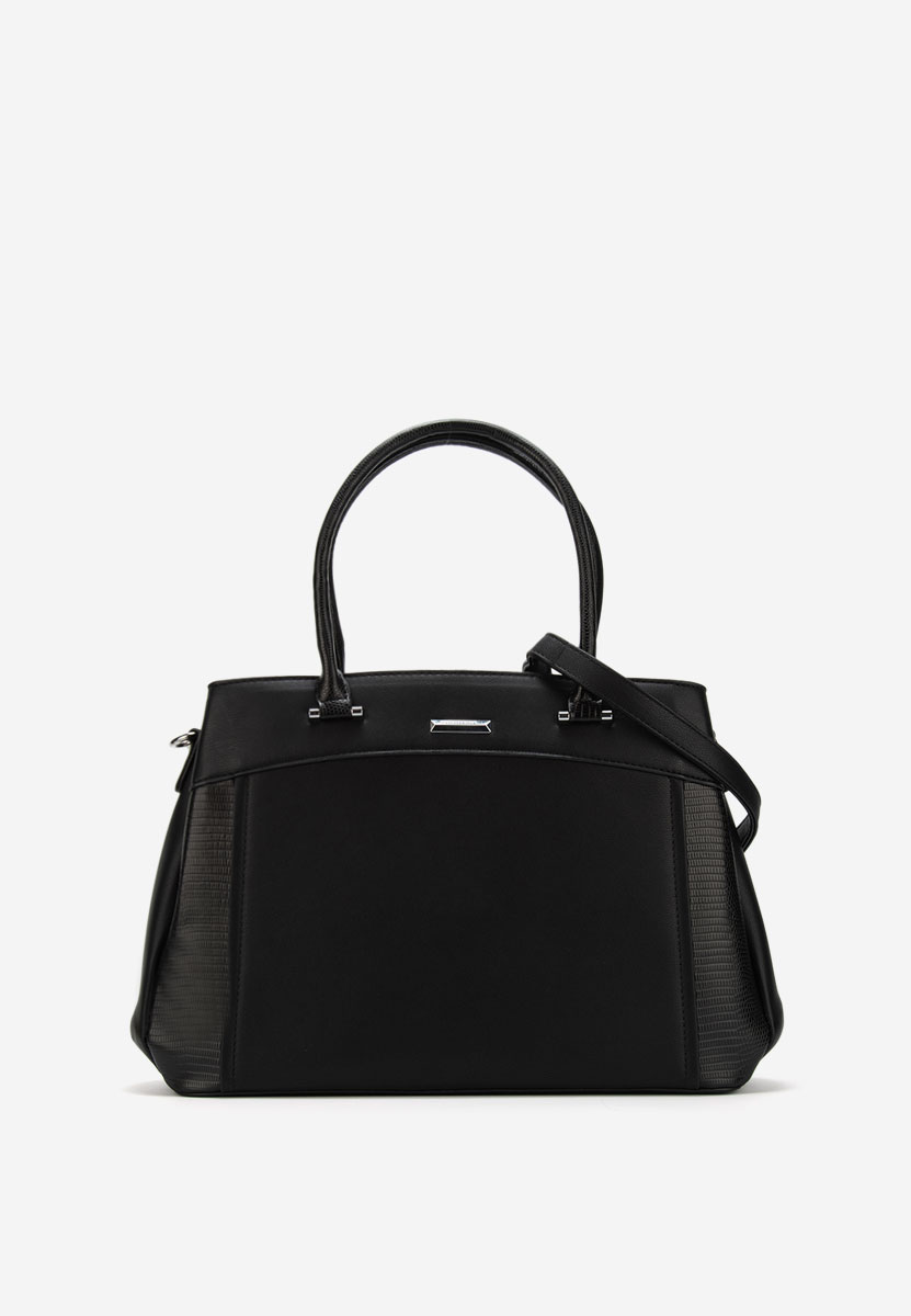 Czarna torebka do ręki Silvia Rosa 6937
