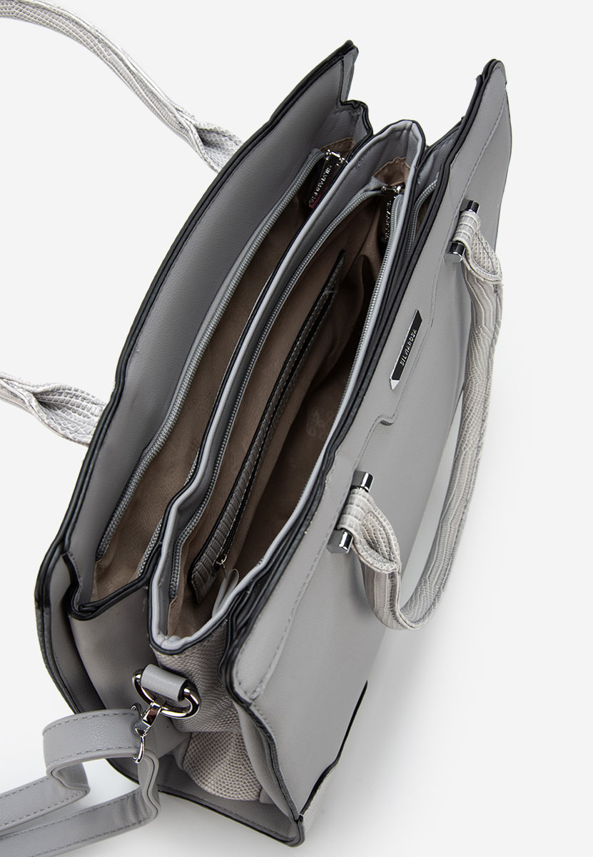 Szare torebka do ręki Silvia Rosa 6926