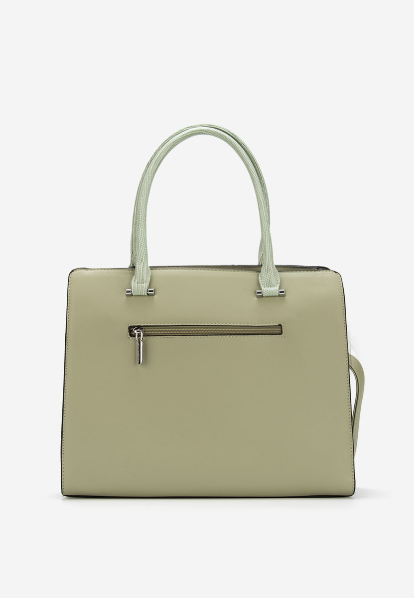 Zielone torebka do ręki Silvia Rosa 6926