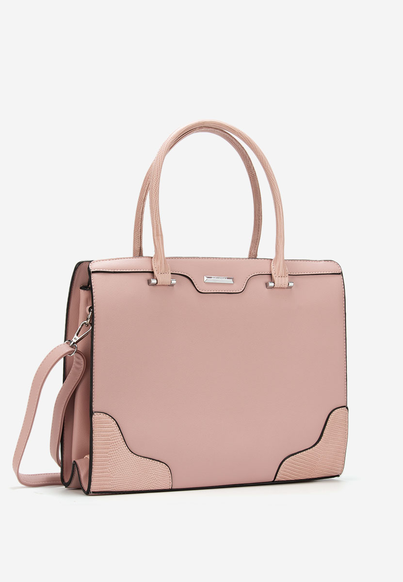 Różowe torebka do ręki Silvia Rosa 6926