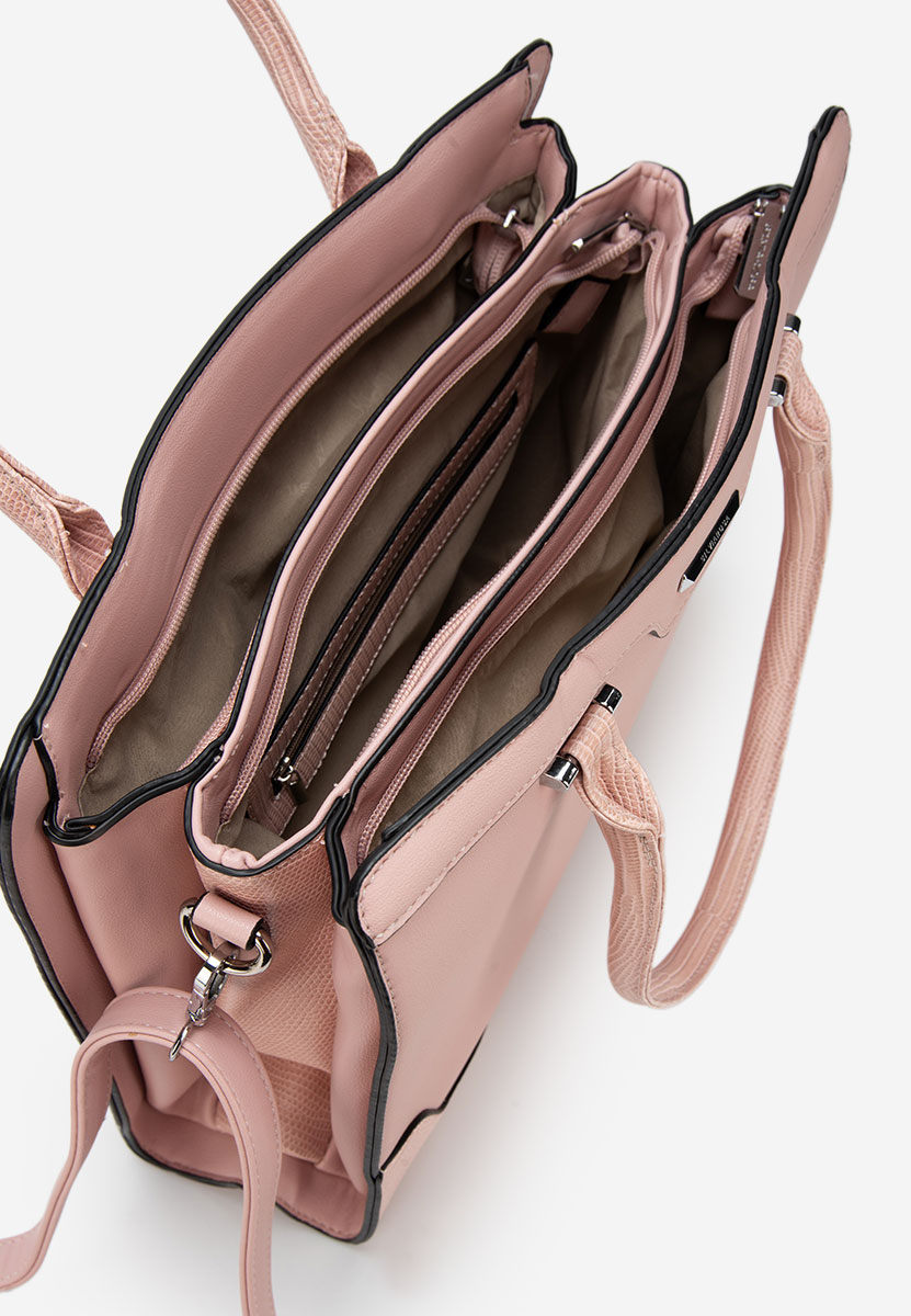 Różowe torebka do ręki Silvia Rosa 6926