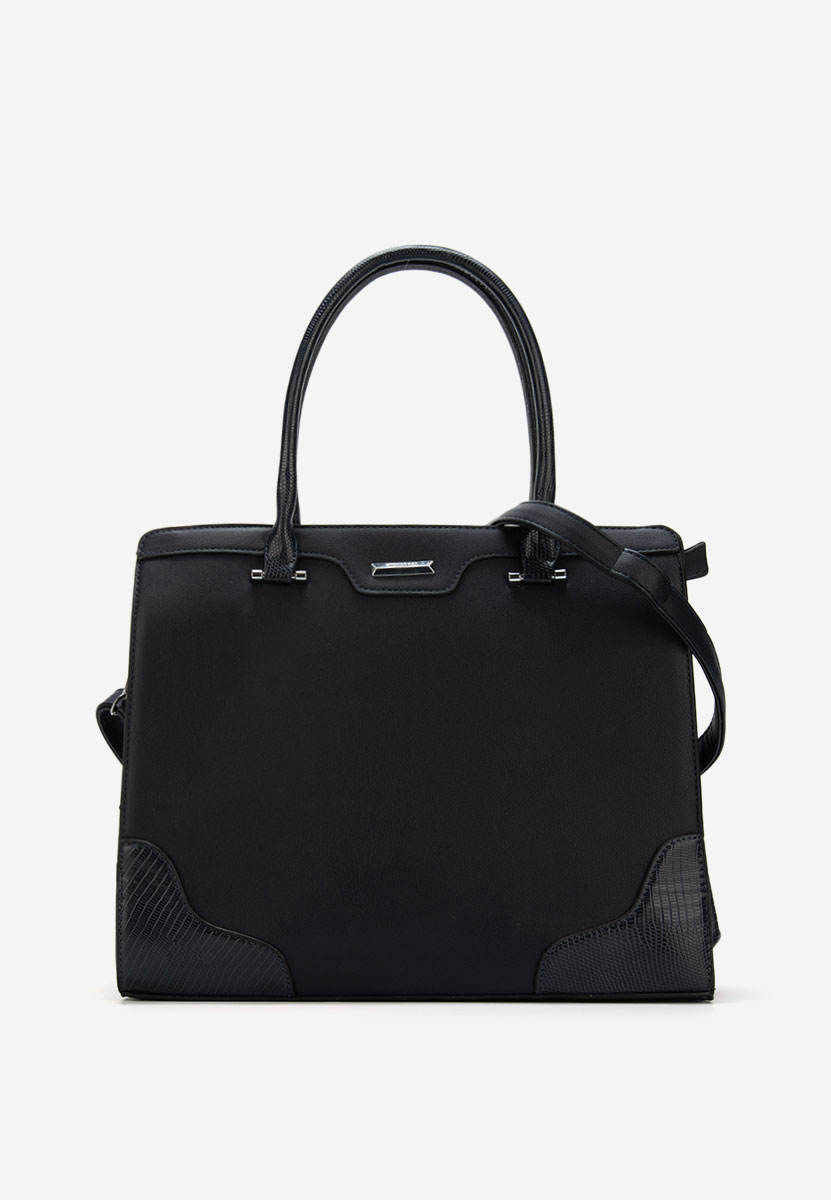 Granatowe torebka do ręki Silvia Rosa 6926